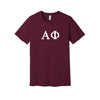 Alpha Phi Short Sleeve T-Shirt - Greek Letter Tee