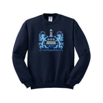 Alpha Xi Delta Crewneck Sweatshirt - Crest