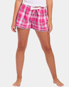 Phi Mu Flannel Boxer Shorts