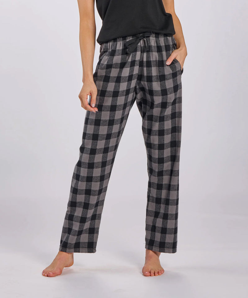 Kappa Alpha Theta Flannel Pants - Embroidered