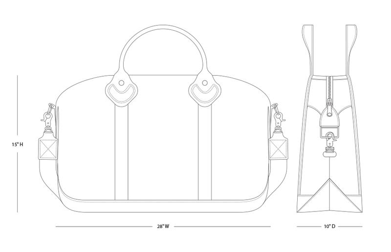 Chi Omega Weekender Travel Bag