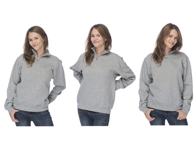 Alpha Chi Omega Quarter Zip Pullover Sweatshirt