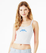 Alpha Delta Pi Spaghetti Strap Cropped Tank