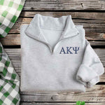 Alpha Kappa Psi Pullover Qzip Sweatshirt