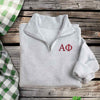 Alpha Phi Pullover Qzip Sweatshirt