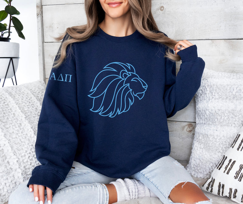 Alpha Delta Pi Crewneck Sweatshirt - Alphie