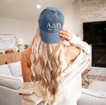 Alpha Delta Pi Beach Washed Hat