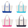 Alpha Delta Pi Large Canvas Tote Bag