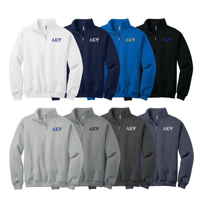 Alpha Kappa Psi Pullover Qzip Sweatshirt