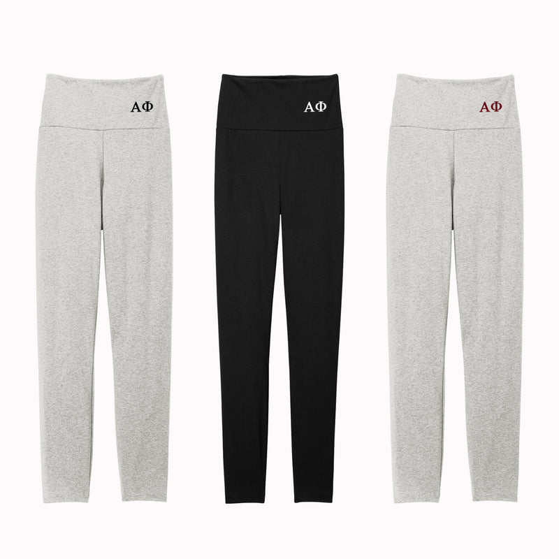 Alpha Phi High Waist Leggings