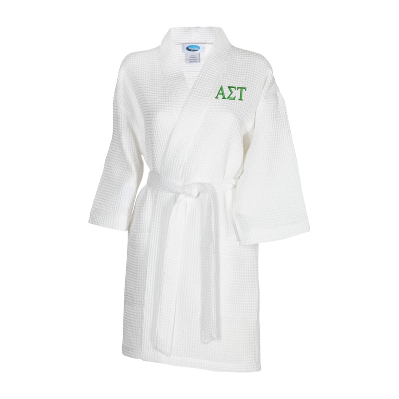 Alpha Sigma Tau Waffle Weave Robe