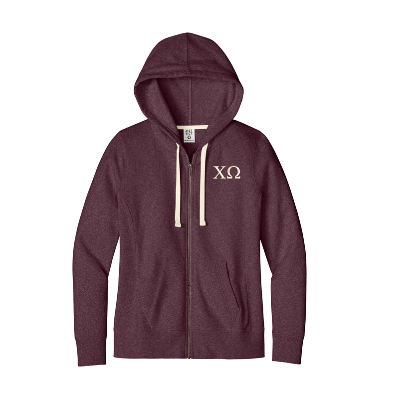 Chi Omega RE-Fleece Hoodie