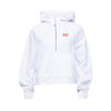 Chi Omega lululemon Scuba Oversized Half-Zip Hoodie - White