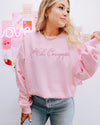 Chi Omega Sweetheart Embroidered Crewneck