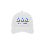 Delta Delta Delta Beach Washed Hat