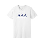 Delta Delta Delta Short Sleeve T-Shirt - Greek Letter Tee