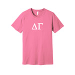 Delta Gamma Short Sleeve T-Shirt - Greek Letter Tee