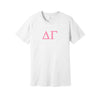 Delta Gamma Short Sleeve T-Shirt - Greek Letter Tee