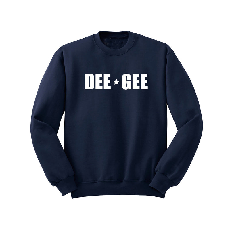 Delta Gamma Sorority Crewneck Sweatshirt - DEE GEE Stars