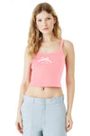 Delta Gamma Spaghetti Strap tank - DEE GEE Bow