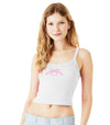 Delta Gamma Spaghetti Strap tank - DEE GEE Bow