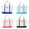 Delta Delta Delta Large Canvas Tote Bag