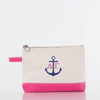 Delta Gamma Anchor Logo Pouch