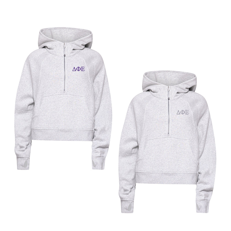 Delta Phi Epsilon lululemon Scuba Oversized Half-Zip Hoodie