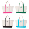 Delta Zeta Large Canvas Tote Bag