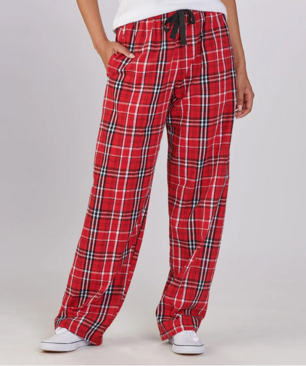 Chi Omega Embroidered Flannel Pants