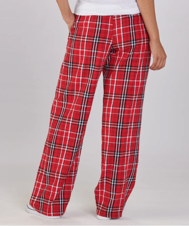 Chi Omega Embroidered Flannel Pants