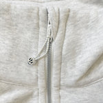 lululemon Scuba Funnel Neck Sorority Greek Letters Embroidered zipper letter grey monogram