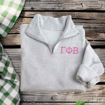 Gamma Phi Beta Qzip Sweatshirt