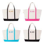 Kappa Alpha Theta Large Canvas Tote Bag