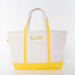 Kappa Alpha Theta Large Canvas Tote Bag