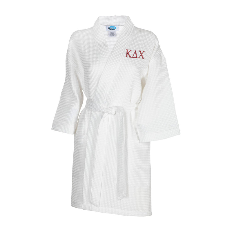 Kappa Delta Chi Waffle Weave Robe