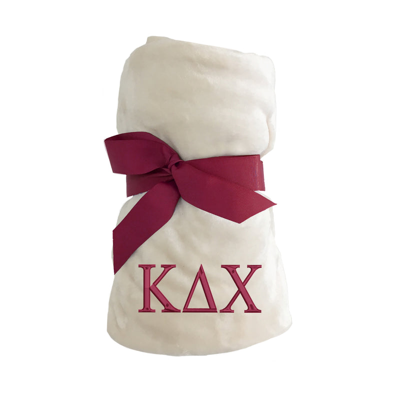 Kappa Delta Chi Tahoe Fleece Blanket