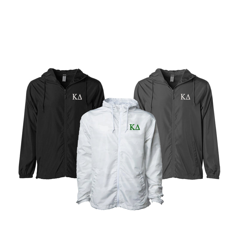 Kappa Delta Windbreaker Jacket - Letters