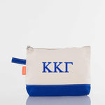 Kappa Kappa Gamma Canvas Cosmetic Bag