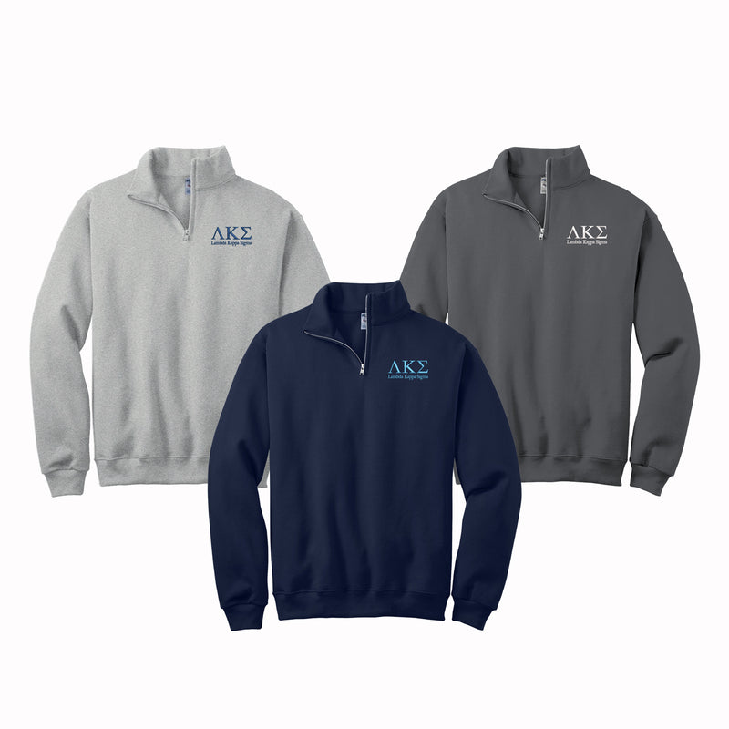 Lambda Kappa Sigma Quarter Zip Sweatshirt