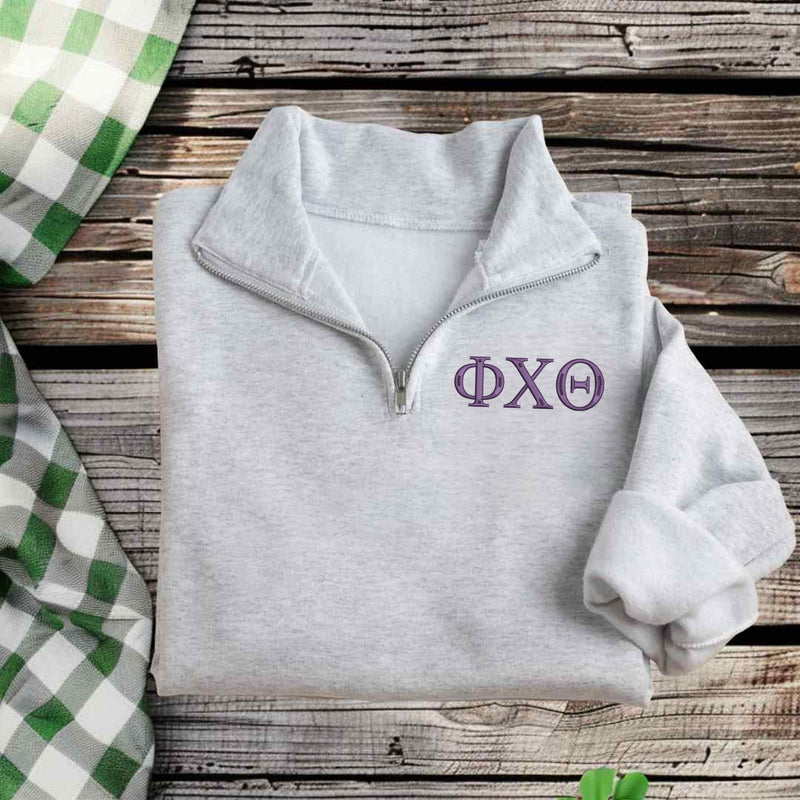 Phi Chi Theta Qzip Sweatshirt