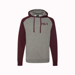 Pi Kappa Alpha Raglan Hooded Sweatshirt