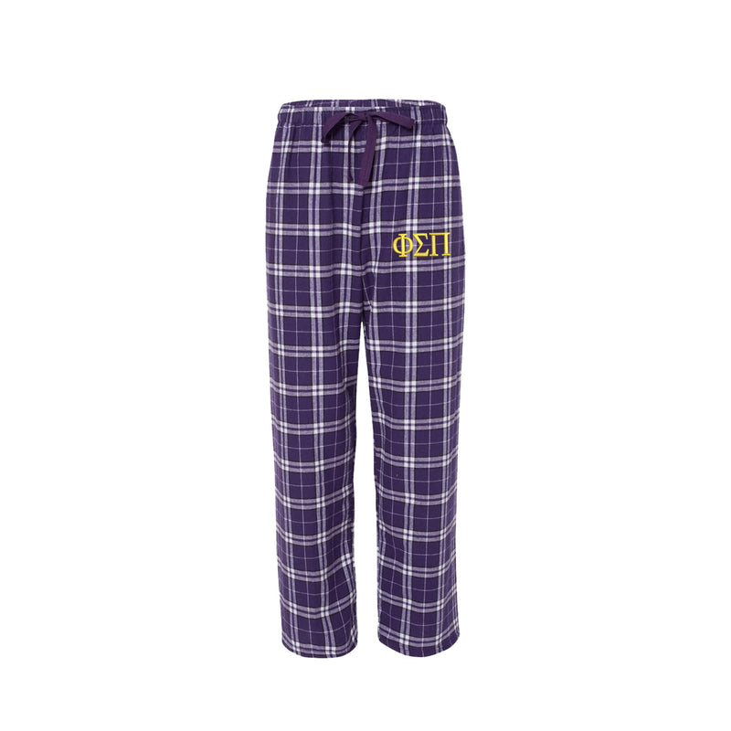 Phi Sigma Pi Flannel Pants