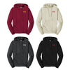 Psi Upsilon Embroidered Hooded Sweatshirt