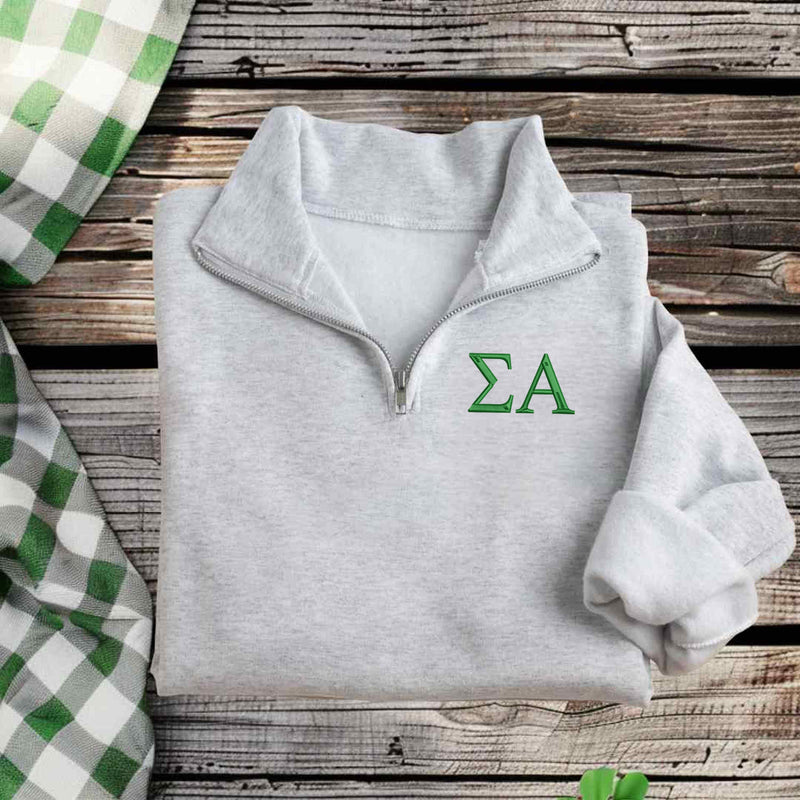 Sigma Alpha Qzip Sweatshirt