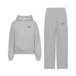 Sigma Alpha Iota Fave Fit Fleece Cargo Hoodie Set