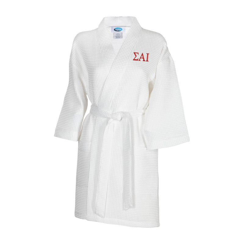 Sigma Alpha Iota Waffle Weave Robe