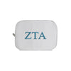 Zeta Tau Alpha Waffle Weave Cosmetic Bag