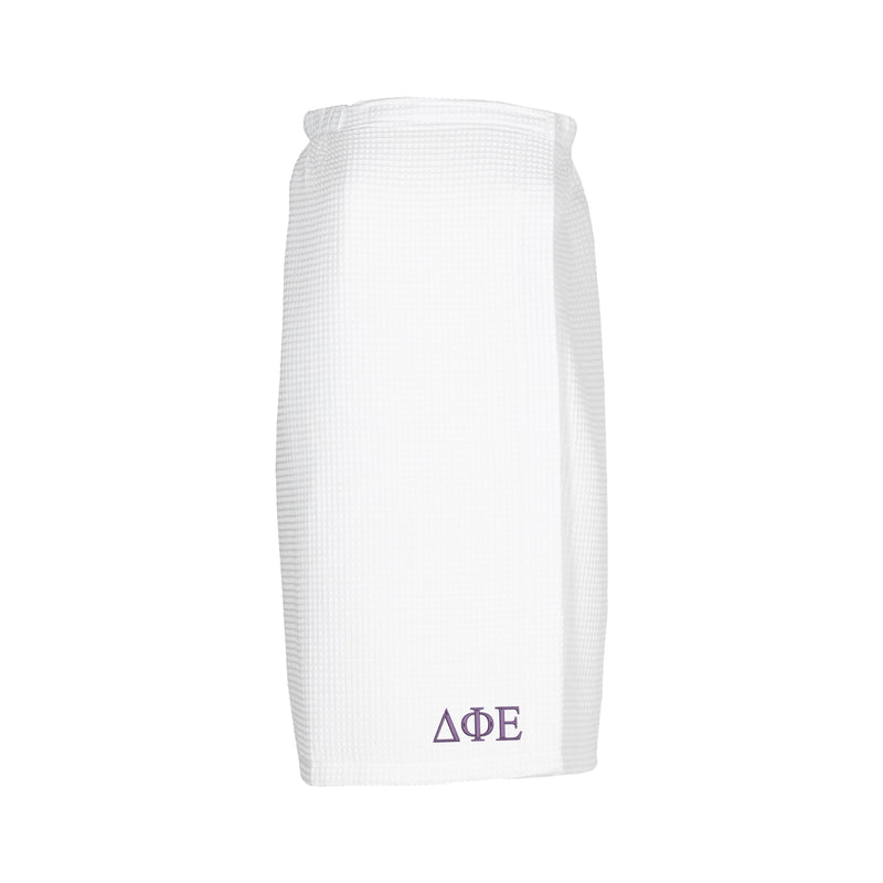 Delta Phi Epsilon Waffle Spa Wrap