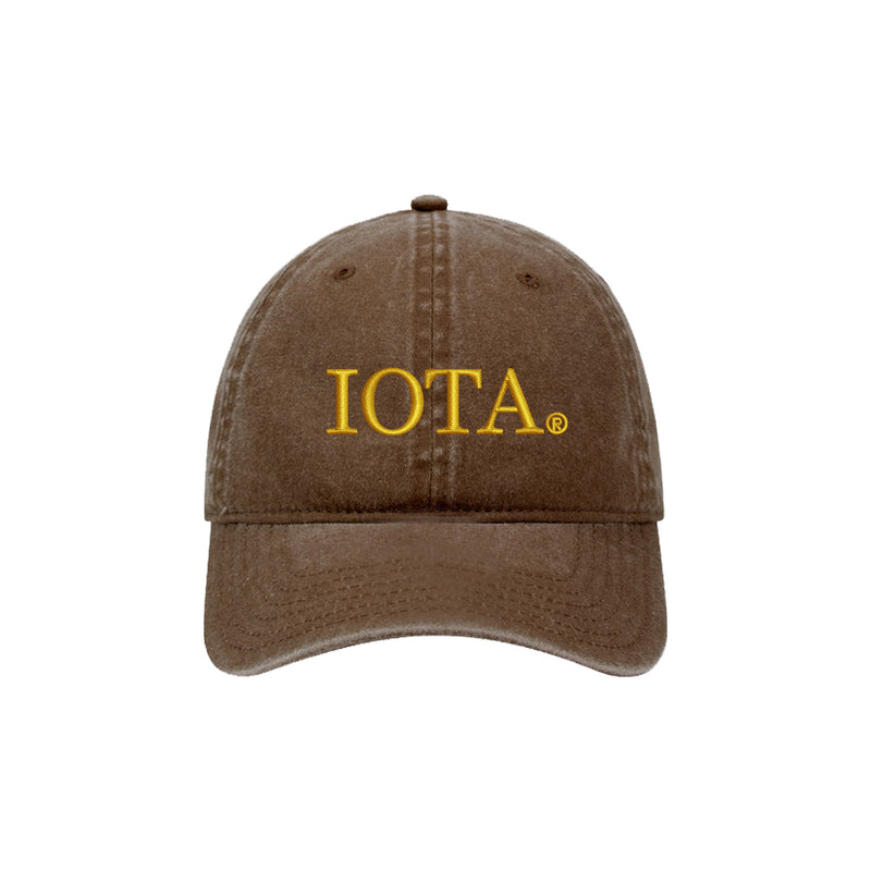 Iota Phi Theta Beach Washed Hat -iIOTA